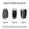 Кожаный чехол-оболочка для автомобильного ключа Hyundai Santa Fe Sport Ix45 Equus Centennial Genesis G80 Grandeur Azera 2013 2014 2015 2016