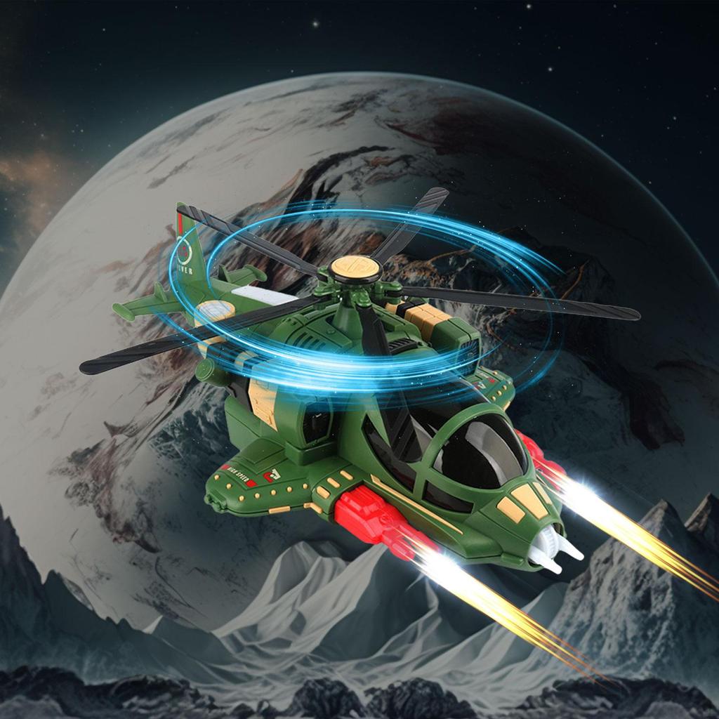 Вертолет Самолет Игрушка Универсальное Колесо Раннее Образование Степень Вращение Подарок На День Рождения