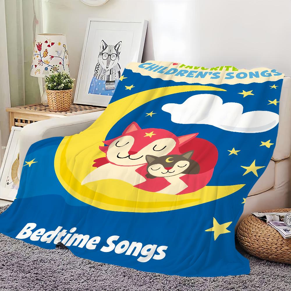 Песни на ночь Тони милые испанские колыбельные Фланелевый теплый комфорт мягкий плюшевый плед для дивана гостиной спальни путешествий подарок