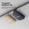 AEF1 Car Leathers Glasses Clip Sun Visor Sunglasses Card Box For Kia Cerato Venga Cadenza K9 Seltos Telluride Niro Morning Picanto Ri