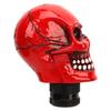 Skull Gear Shift Knob Red Universal Skull Head Resin Shift Lever Handle Shifter Knob Manual Lever Stick for Cars