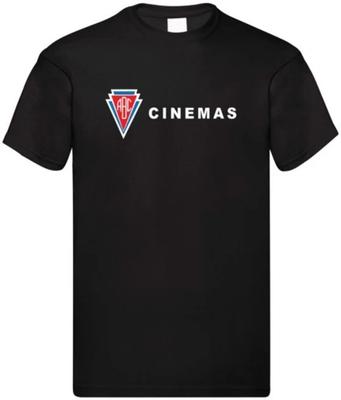 Футболка ABC Cinemas Кинотеатр Мультиплекс Медиа Ritz Odeon Thorn Cannon Loews AMC GT096