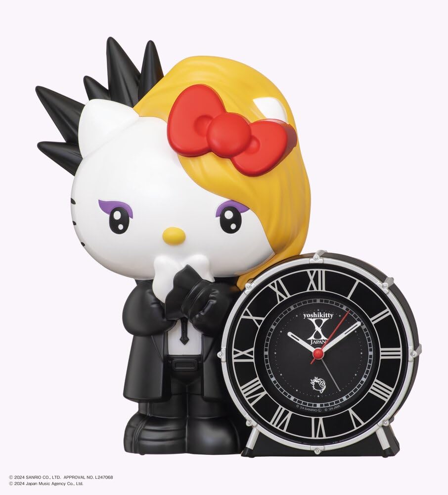 Говорящий будильник Seiko 240 x 225 x 134 Yoshikitty JF385A Часы, мм,