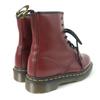 Отличные ботинки Dr.Martens SMOOTH 1460 8 люверсов Вишнево-красная кожа Женские Б/У