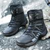 Мужские зимние ботинки Водонепроницаемые походные ботинки Ботинки для пустыни Военные тактические ботинки Прочные армейские ботинки для мужчин