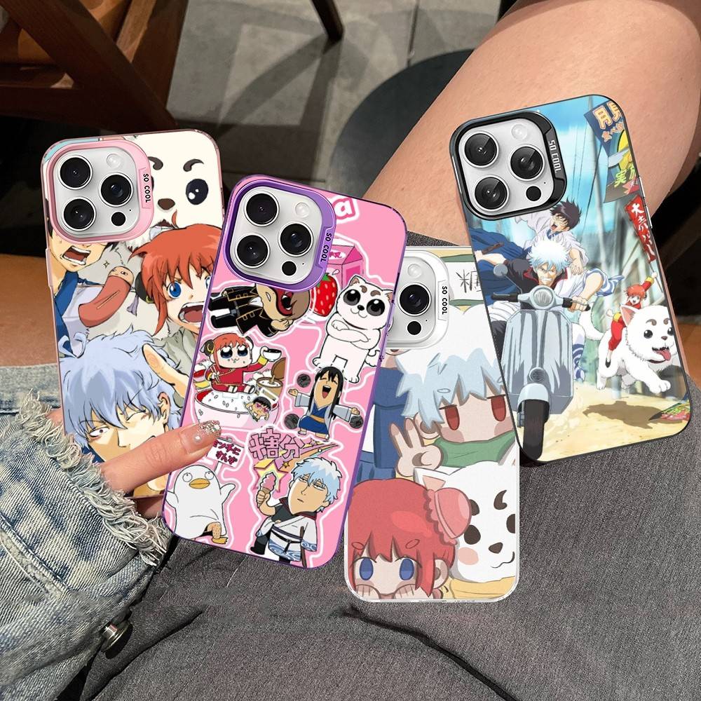 Gin Tama Phone Case For iPhone 17 16 15 14 13 MAX Matte Shockproof Back Anti Fall Matte Cover