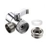 Multifunctional Sink Valve Diverter Durable Water Tap Connector Faucet Splitter  Kitchen Bathroom