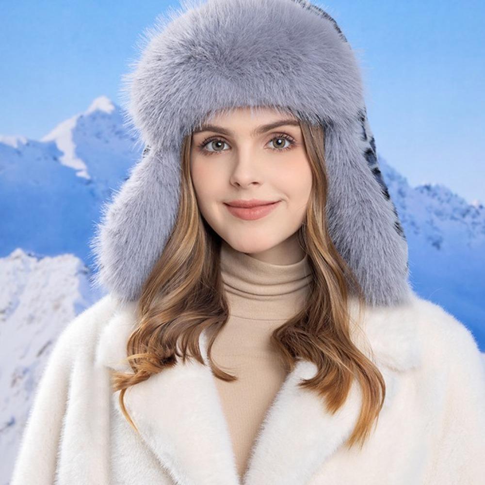 Ретро Леопардовый Принт Шапка Лей Фэна Утепленная Плюшевая Шапка-Ушанка Модная Холодная Северо-Восточная Шапка Зима