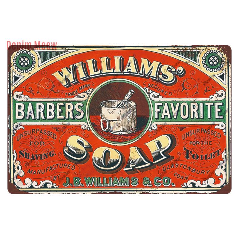 Ретро-табличка для стрижки волос, металлические знаки, парикмахерская, винтажная живопись, настенные плакаты, бар, паб, бритье и стрижка, домашний декор, WY28