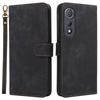 For TECNO Pova Curve 5G LJ8k Case Wallet RFID Blocking PU Leather Phone Cover Stand with Strap
