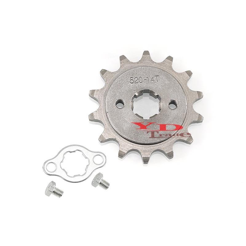 ATV Beach Car Off-Road Motorcycle Gear Sprocket 520 Цепь (10-22Т)