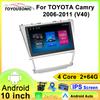 Для TOYOTA Camry 2006-2011 (V40) Навигация GPS Android Автомагнитола Мультимедийный плеер Стерео wifi+4G Carplay авто видео