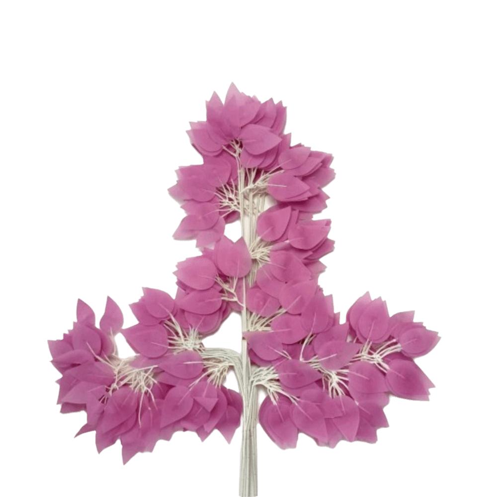 12PCS Multicolor Artificial Banyan Leaves Realistic Silk Leaves Simulated Ficus Branches Fake Banyan Tree Leaves Party Supplies