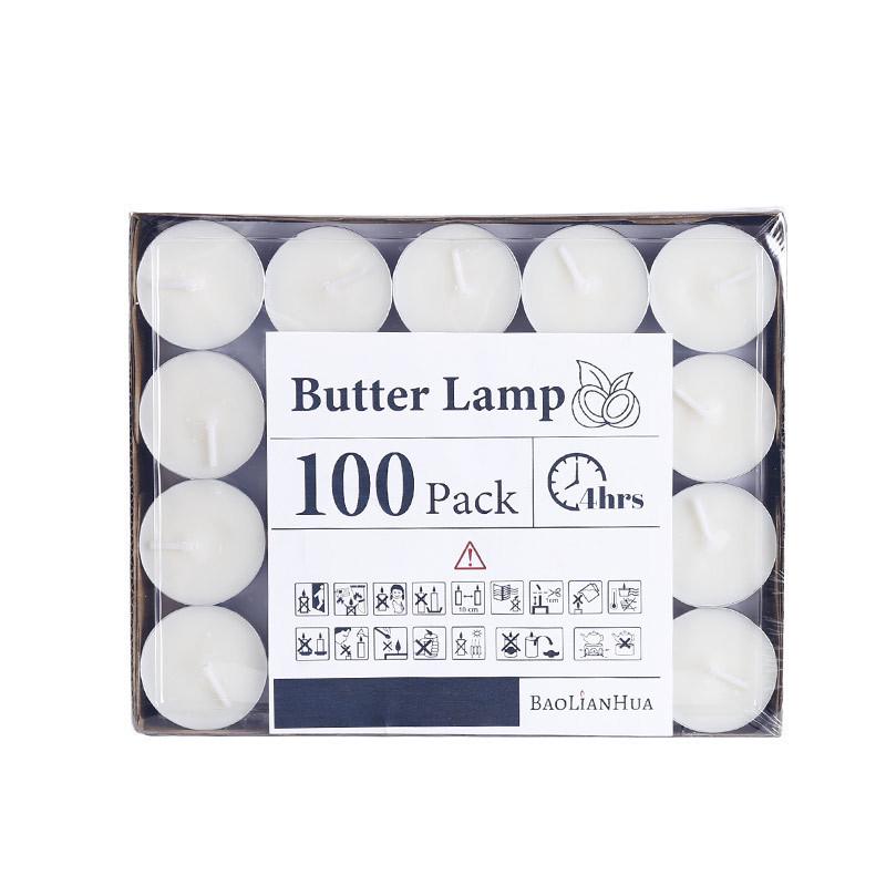 Беспламенные, без запаха чайные свечи для ароматерапии