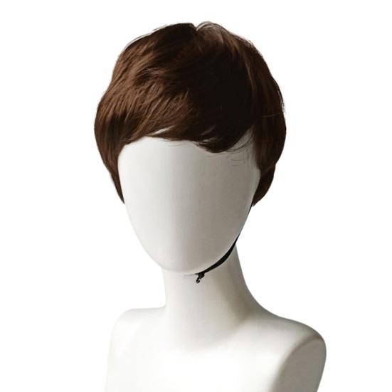 Женский короткий вьющийся парик с челкой, пушистые, естественно выглядящие, шелковистые, из высокотемпературного волокна, женские синтетические волосы Бобо среднего возраста