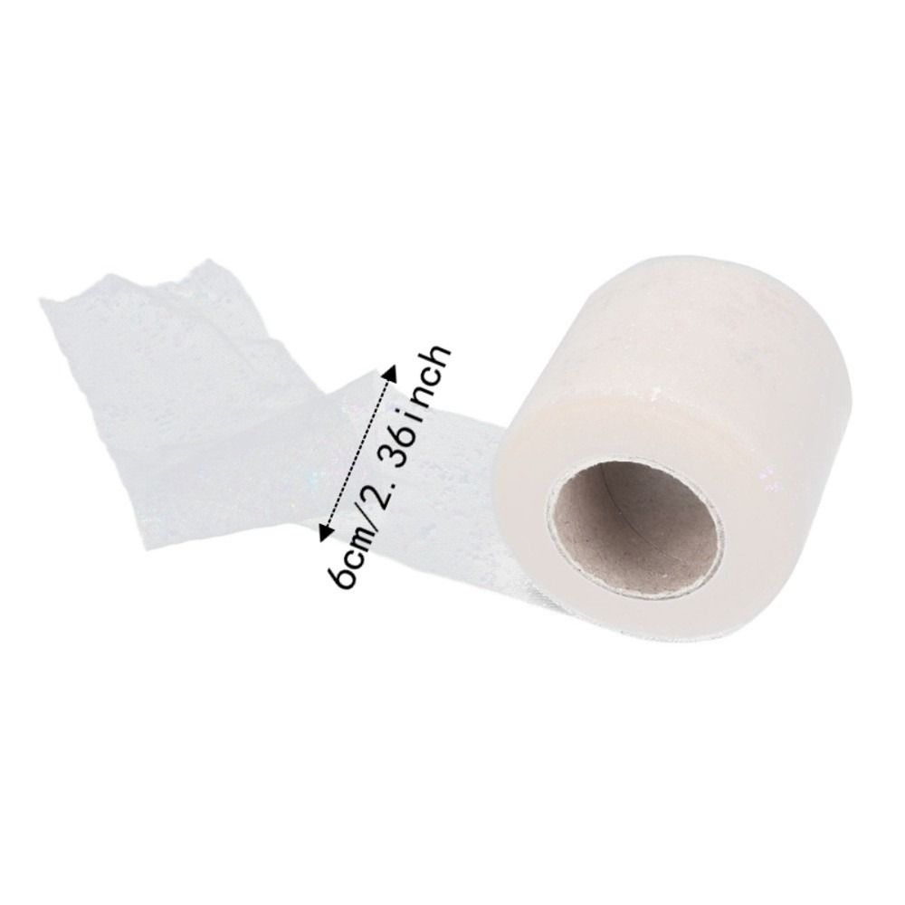1pcs Lightweight Glitter Tulle Fabric Abrasion Resistant Mesh Ribbon Tulle Rolls Wedding Decor
