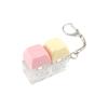 Key Button Finger Keyboard Keycap Decompression Toy Relaxing Fidget Keychain  Adult