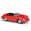 Welly 1/24 Porsche 356A Speedster Классический Винтажный Автомобиль Сплав Масштаб Модель Автомобиля Литой Металл Статический Детская Игрушечная Машина Транспортные Средства Подарки