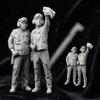 Фигурки палубной команды 1/48 1:Наземная модель в масштабе 48, несобранная, из смолы