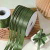 Source Olive Green Gift Packaging Ribbon Army Green Flower Packaging Ribbon Hair Accessories Bow Ribbon