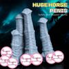 Очень большой силиконовый фаллос лошади - Реалистичная животная игрушка для мужчин и женщин