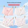 Трусы-боксеры из чистого хлопка для девочек - Детское нижнее белье, Шорты с плоскими штанинами для девочек среднего и старшего возраста