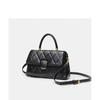 Simple Handbag This Winter Diamond Check Hand Flip Small Square Bag Women's Single Shoulder Crossbody Bag