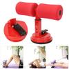 Crunches Assistant Sit Up Aid Waist Fat Reduction Household Abdominal Fitness Equipment(Red )