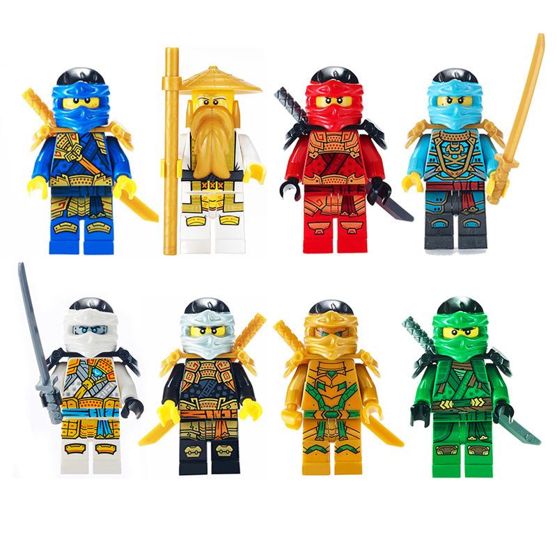 Ninja Set Phantom Qingmei Mini Building Blocks Figure Compatible Educational Toy for Kids Gift