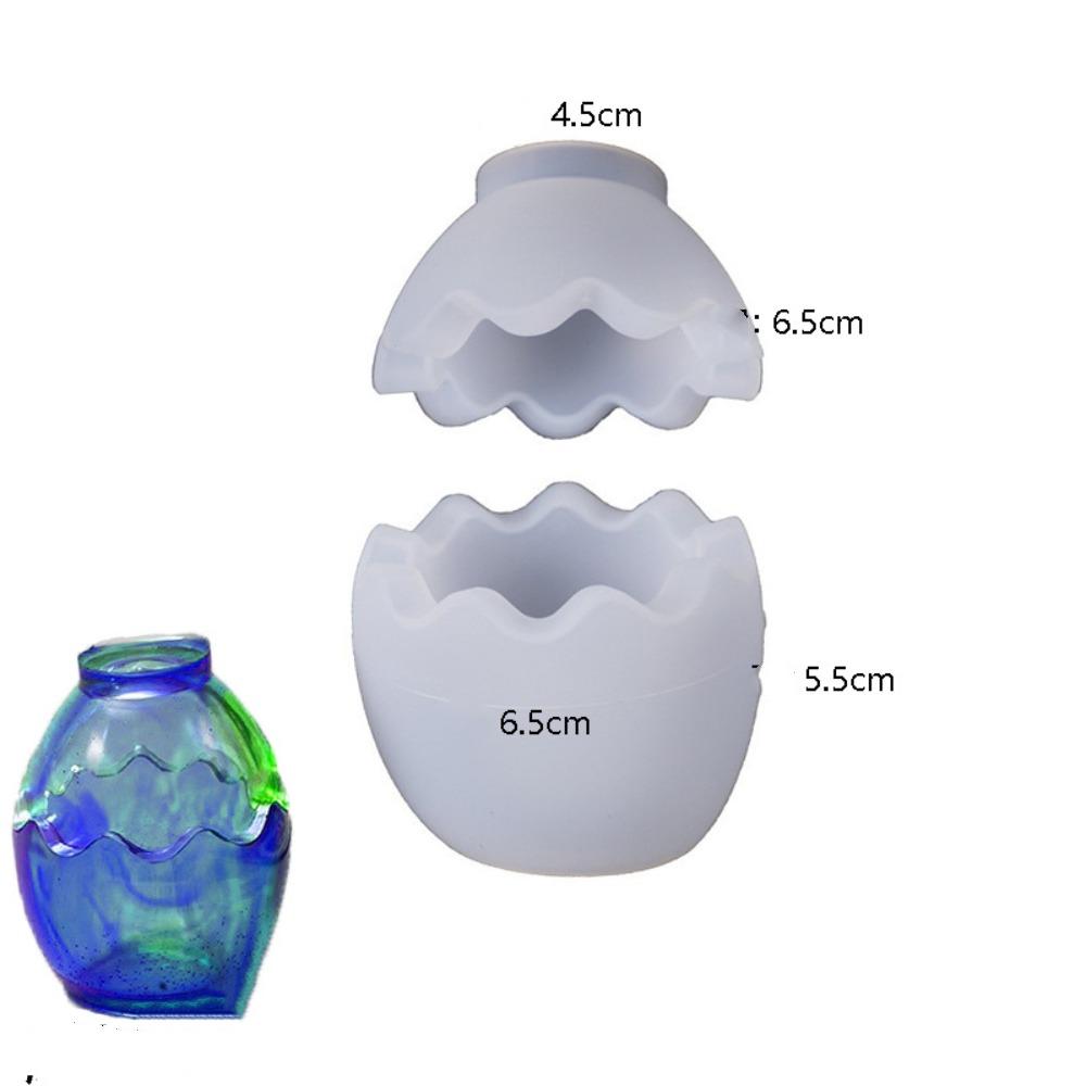 Сделай сам Силиконовая форма Форма яйца Гипсовая форма для заливки Прочные формы для изготовления поделок Гипс