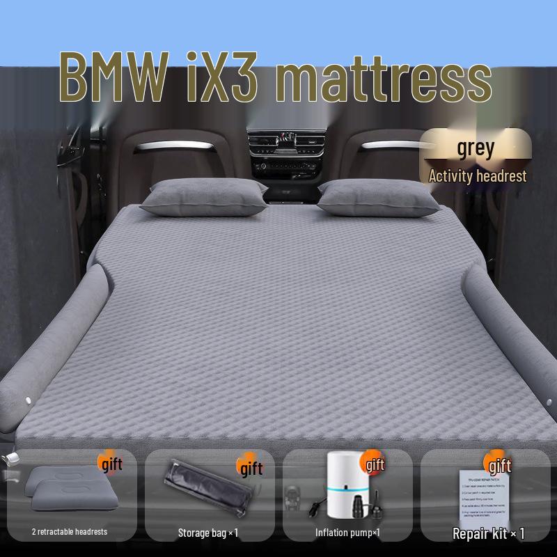 BMW iX3 Rear Seat Inflatable Car Mattress - Sleeping Pad for Trunk & Backseat