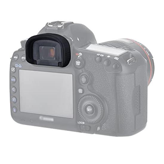 Set of 2 JJC Eyecups and Eyepieces for Canon EOS 5D Mark IV 7D Mark 1D Mark IV 1D X Mark 1D 1Ds Mark and EG Compatible Eyepieces III, 5DS, 5DSR, II,