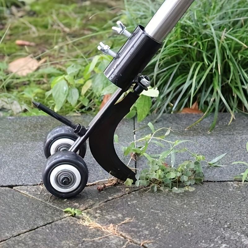 Мощный металлический культиватор с 2 колесами и эргономичной ручкой — эффективный садовый инструмент для проходов, трещин, клумб и узких мест