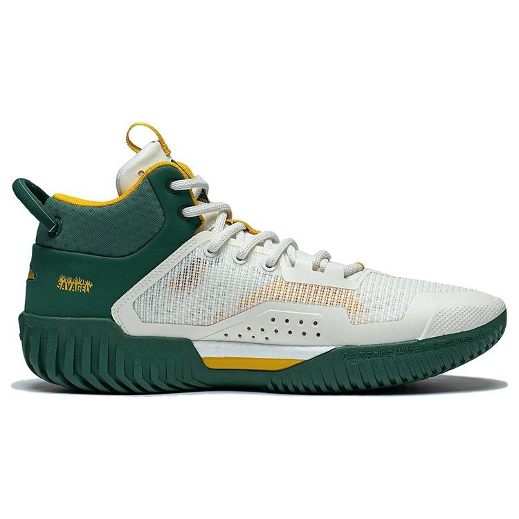 Li-Ning Badfive 3 Low 'White Green Yellow' Men's ABFT015-2