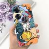 For OPPO Reno 11F 2024 Case Fashion Flower Marble Moon Shockproof Silicone Bumper For OPPO Reno11 F CPH2603 F25 Pro 5G TPU Cover