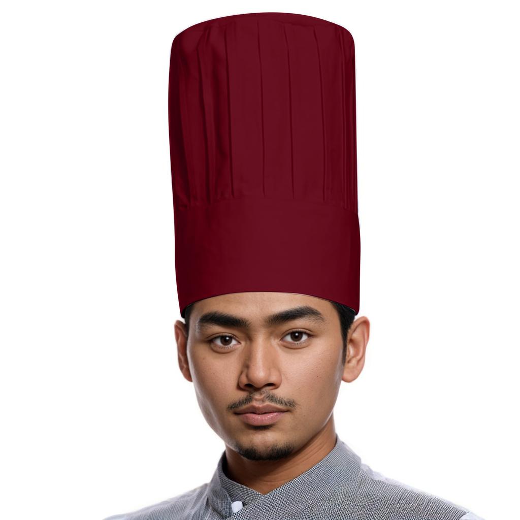 Знаменитая шляпа шеф-повара, кондитерская, тканевая шляпа, рабочая шляпа, плиссированная шляпа