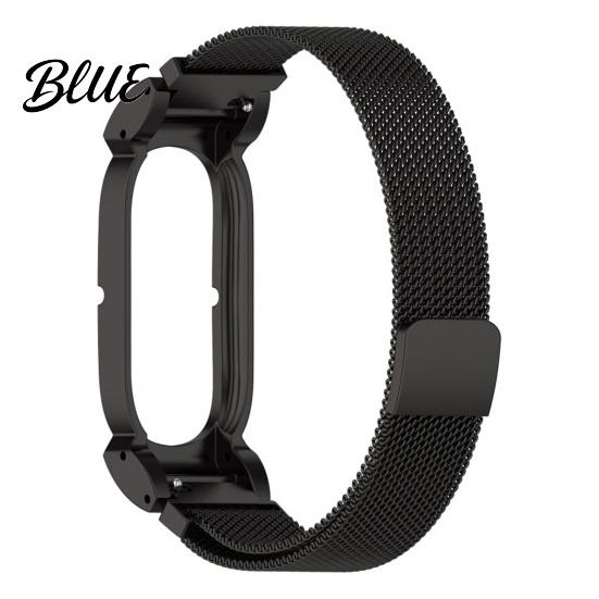 Гибкая регулируемая петля для часов из нержавеющей стали для Fitbit Air Band