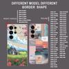 Чехол-коллаж «Летний аниме-сад» для Samsung Galaxy S26 S25 Ultra S24 S23 S22 S21 FE A54 A55 A16 A26 A36 A56 A17 A18 A37 A57 5G