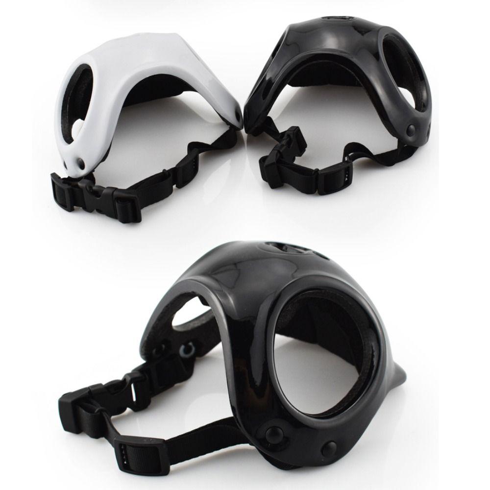 С отверстиями для ушей Шлем для питомца на мотоцикл Однотонный Безопасный шлем для щенка Шлем для питомца-мотоциклиста Кошка