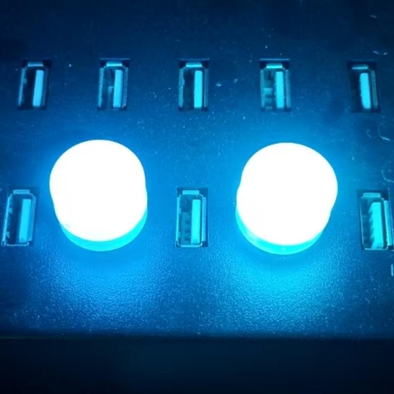 Многоцветный светодиодный USB ночник: Красный, Синий, Зеленый, Фиолетовый, Розовый - Атмосферное освещение