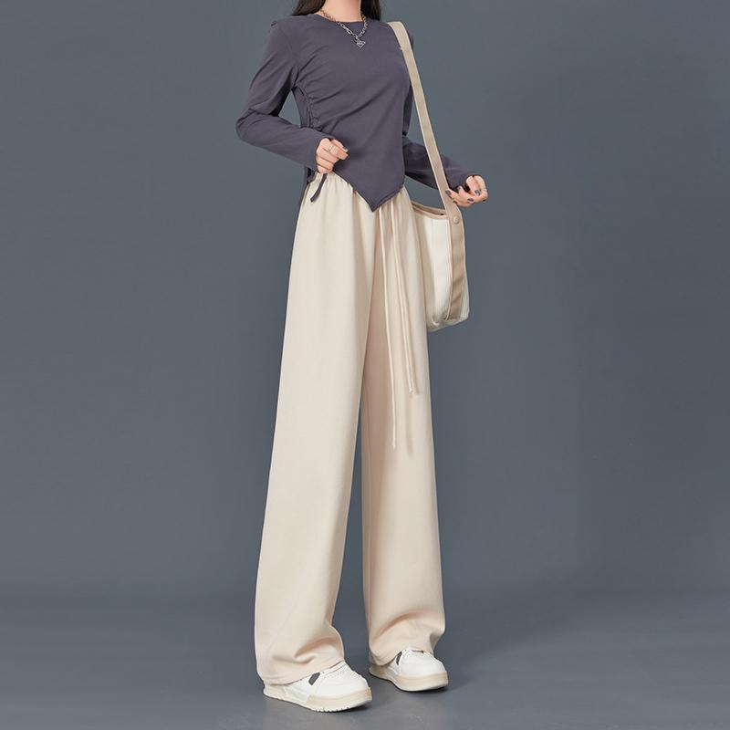 Спортивные штаны для бега, женские широкие мешковатые брюки, весенние летние женские брюки большого размера с высокой талией, женские спортивные штаны, брюки