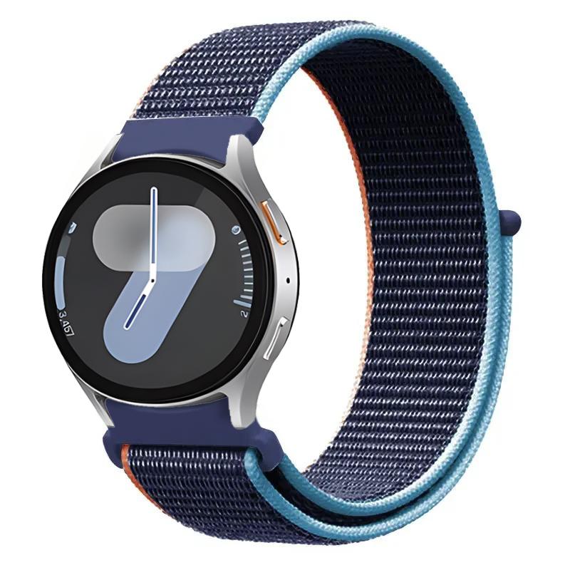 Нейлоновый петлевой ремешок для Samsung Galaxy Watch 7/FE/6 5 4 44мм 40мм Оригинальный ремешок для Watch 6 Classic 47мм 43мм/5 Pro 45мм
