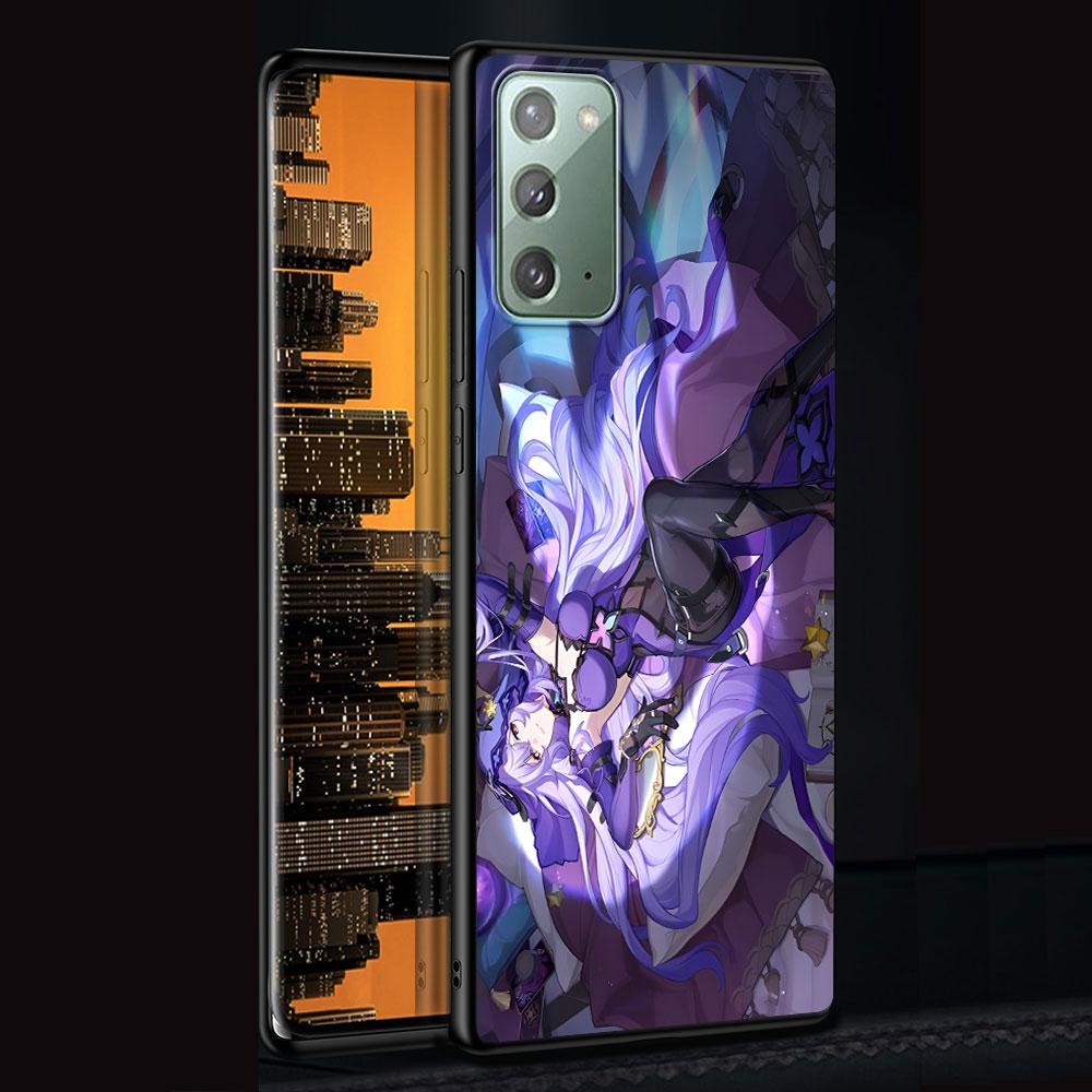 Черный лебедь Honkai Star Rail Dan Heng чехол для Samsung Galaxy Note 20 Ultra 8 10 Lite 9 TPU чехол для телефона Note 10 Plus черный корпус