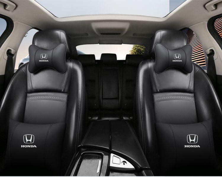 Подушка-поддержка для поясницы на подголовник автомобиля для моделей Honda: Civic, Fit, Binzhi, Accord, CRV, Fengfan, XRV