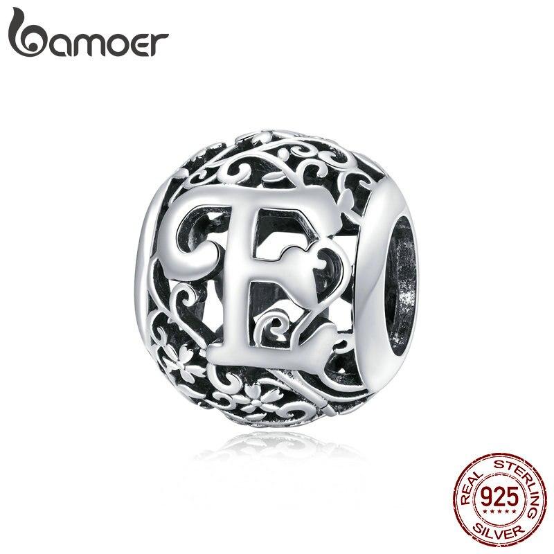 Шарм BAMOER из стерлингового серебра, для браслета