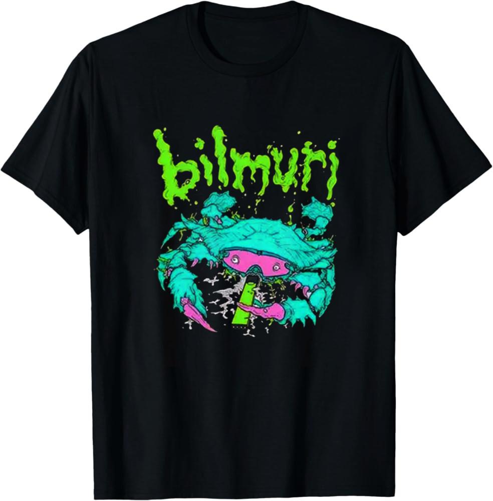 Rare! New Bilmuri Logo Funny Black Cotton S To 5XL Unisex Shirt CK619