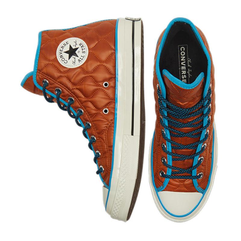 Converse Chuck 70 1970-х годов Удобные высокие эспадрильи Унисекс Коричневый