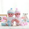 30 см Мягкий винил Симуляция Кукла Реборн Для Успокоения Ребенка Игрушки для Игры в Домик