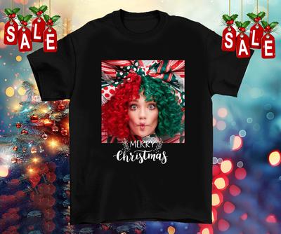 Sia Candy Cane Lane Рождественский подарок для фаната Унисекс футболка Все размеры UB036