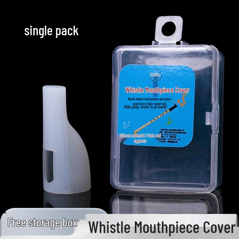 Силиконовый защитный мундштук для ирландской tin whistle - Многоразовый чехол